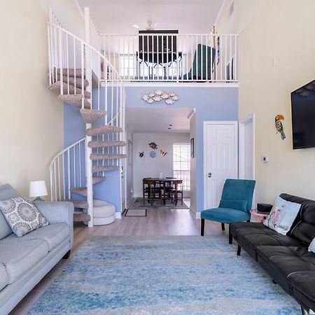 Appartamento Oceanfront At The Dawns Galveston Esterno foto